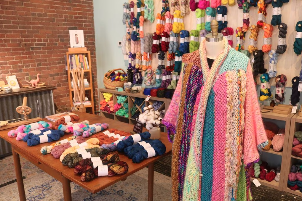 Boston Fiber Company the city’s fiber arts community