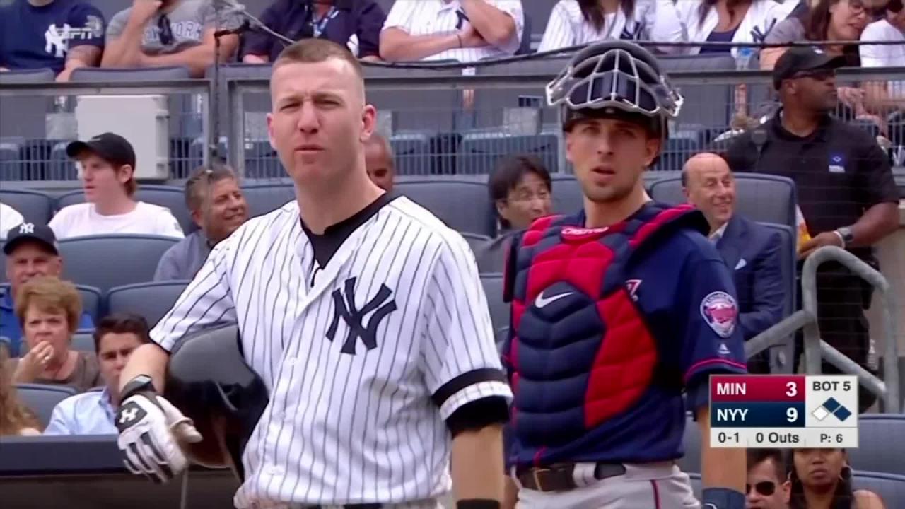 Girl in hospital after 100mph baseball hits face at Yankees game