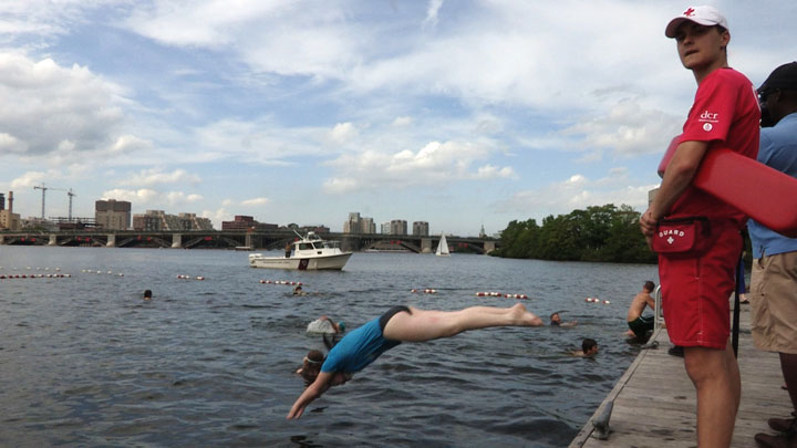 Living on Earth: Love That Dirty Water, Swimming in Boston's Charles River