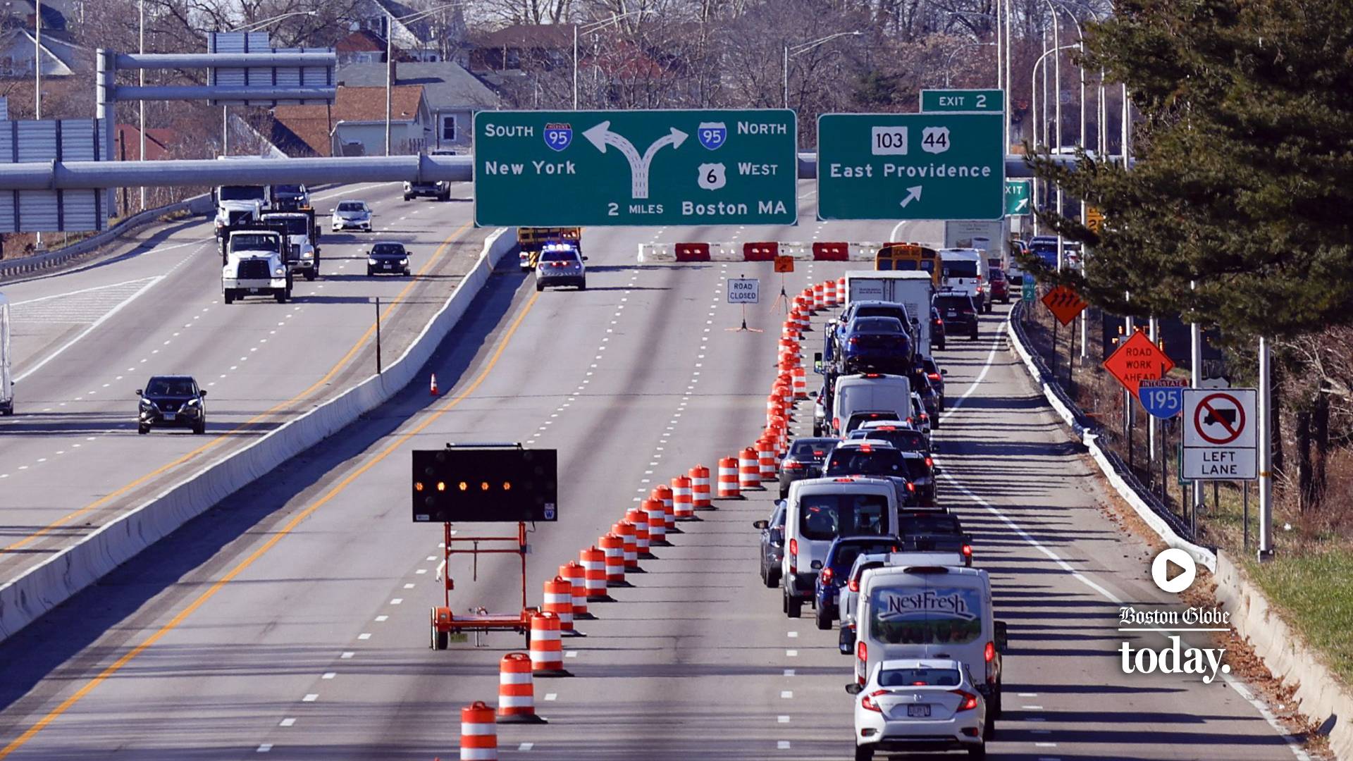 Washington Bridge closure in Providence Traffic headaches drag on